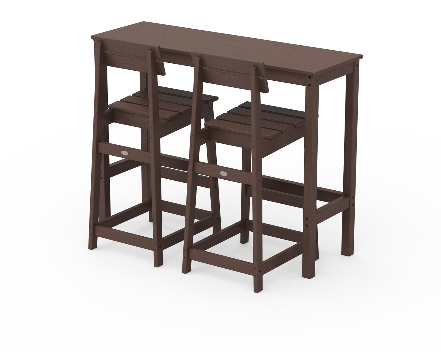 Modern Studio Plaza Bar Chair 3-Piece Balcony Set