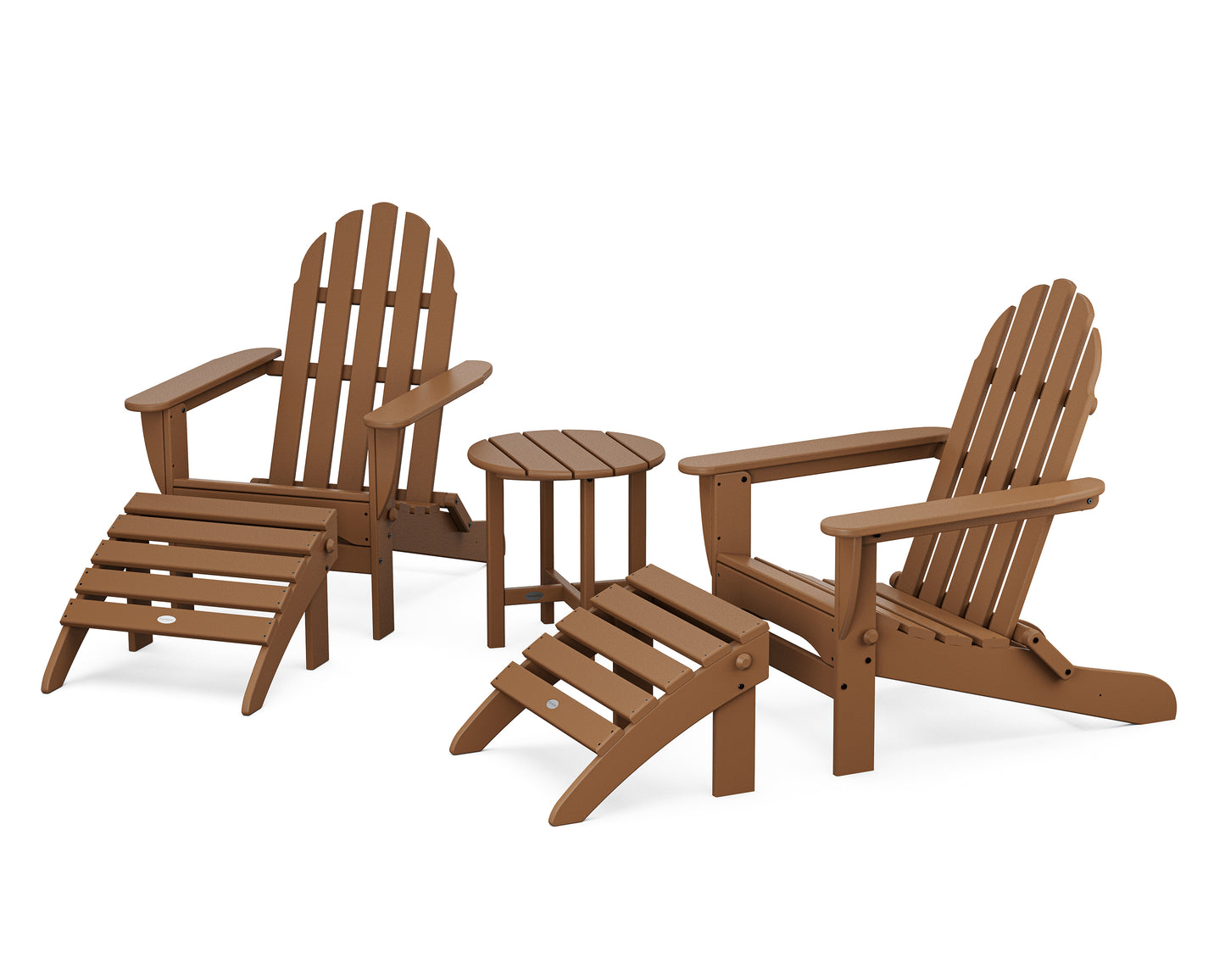 Classic Adirondack 5-Piece Casual Set