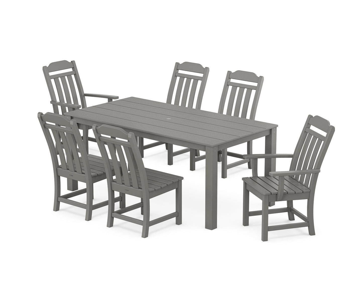 Country Living 7-Piece Parsons Dining Set