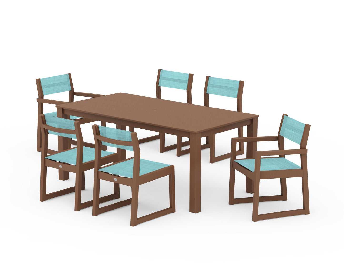 EDGE Sling 7-Piece Parsons Dining Set
