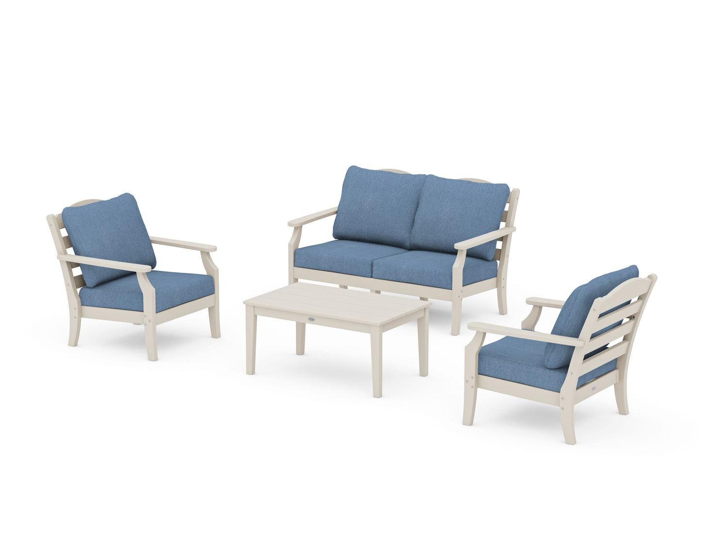 Savannah 4-Piece Deep Seating Set with Loveseat