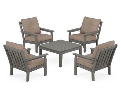 Vineyard 5-Piece Deep Seating Conversation Set