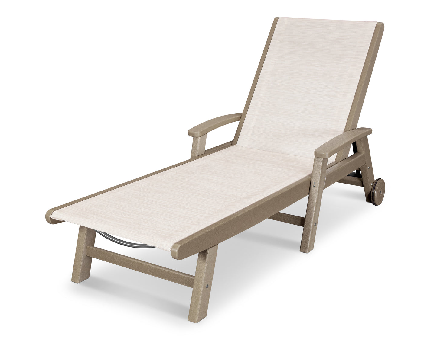 Coastal Chaise with Wheels