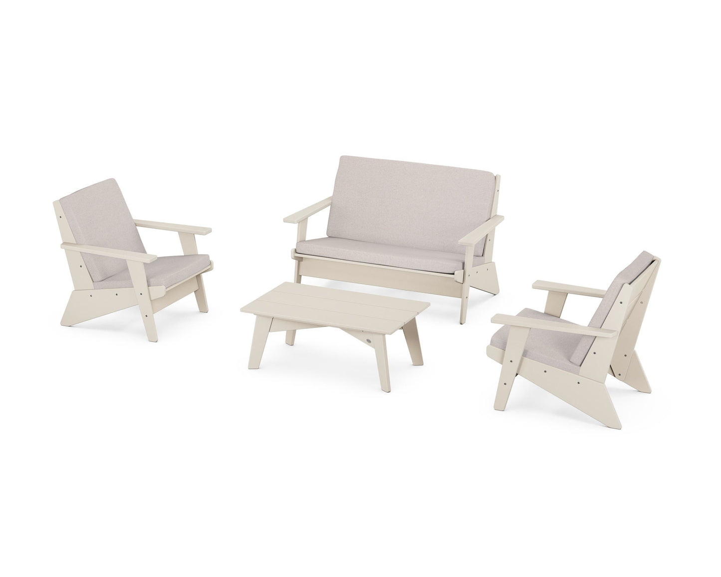 Riviera Modern Lounge 4-Piece Set
