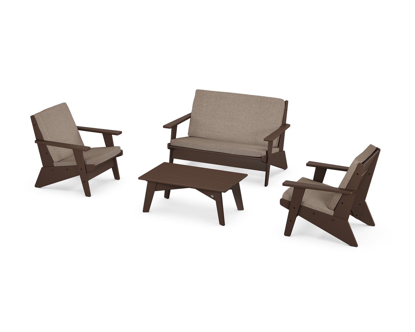 Riviera Modern Lounge 4-Piece Set