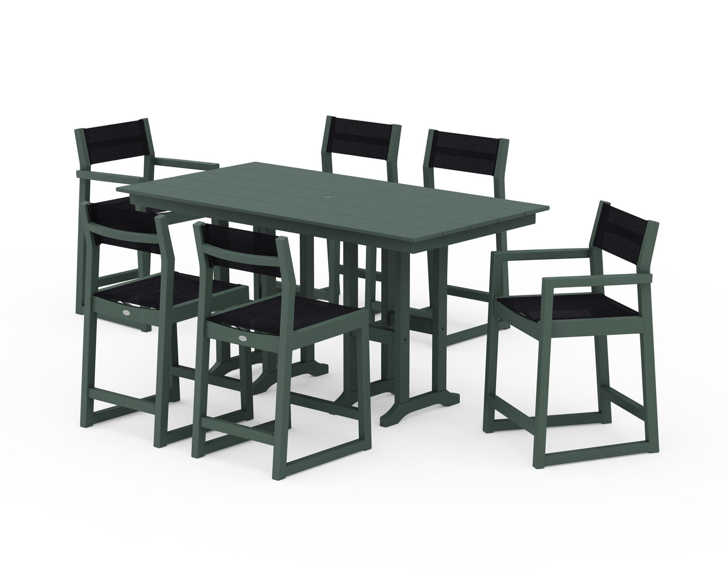 EDGE Sling 7-Piece Farmhouse Counter Set