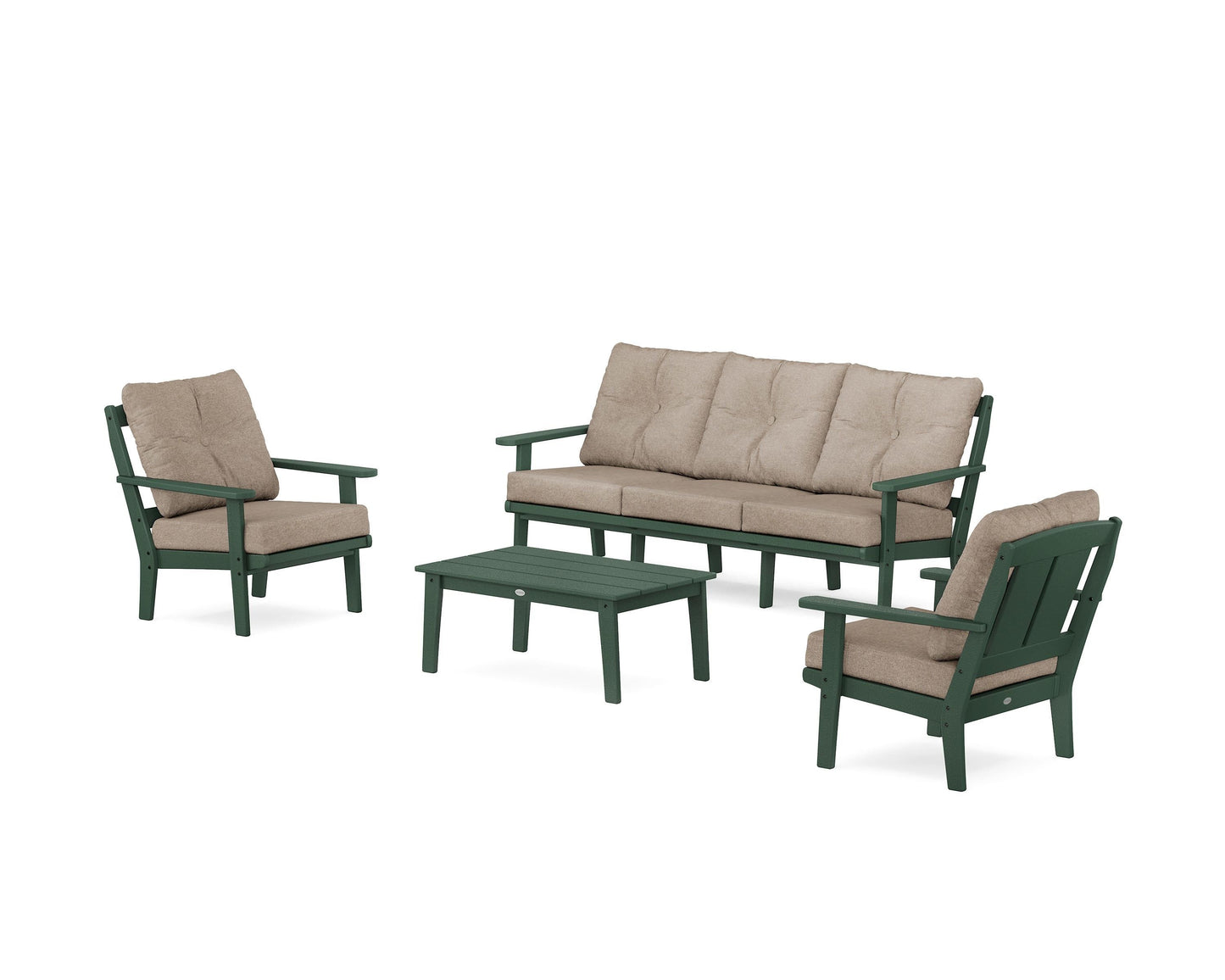 Mission 4-Piece Deep Seating Set with Sofa