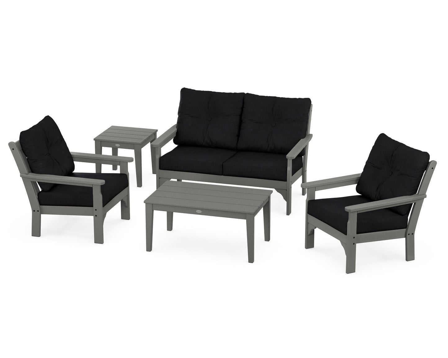 Vineyard 5-Piece Deep Seating Set