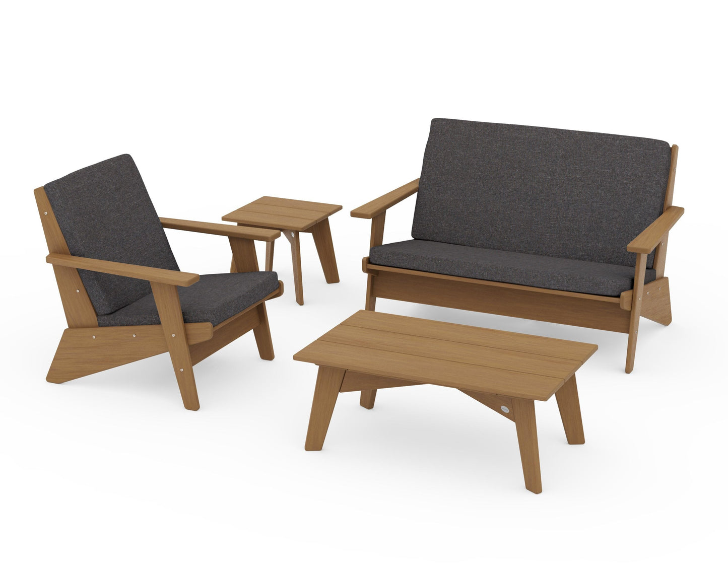 Riviera Modern Lounge 4-Piece Set