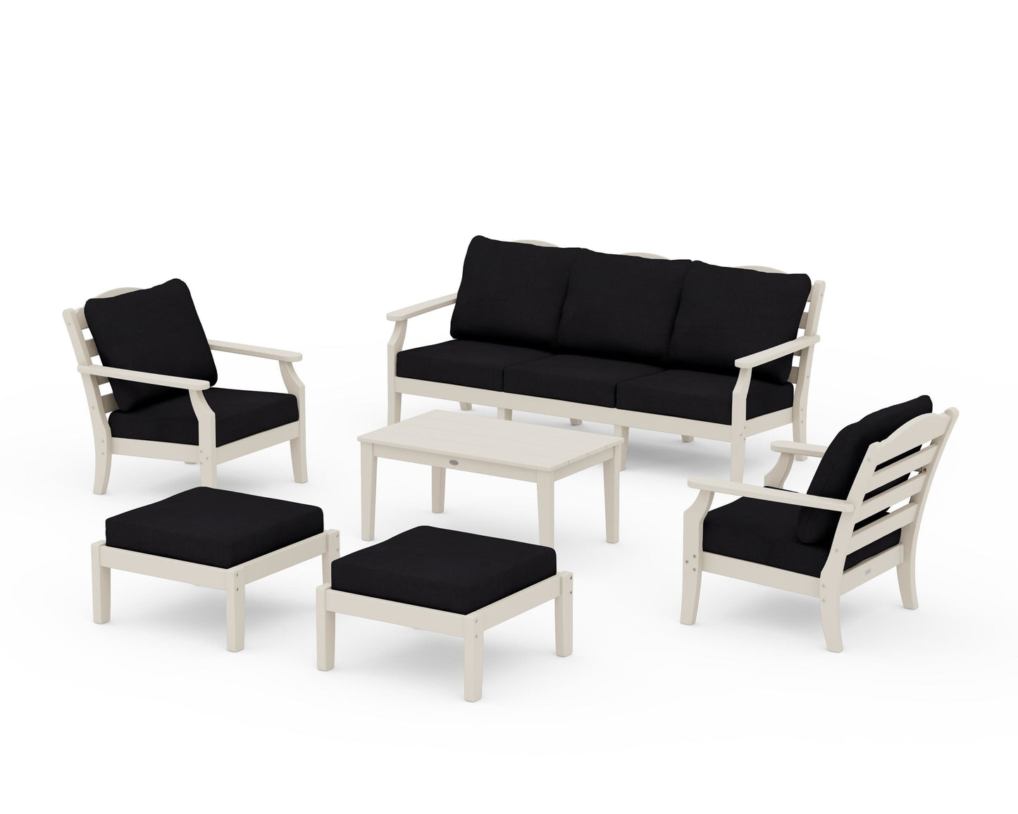 Savannah 6-Piece Lounge Sofa Set