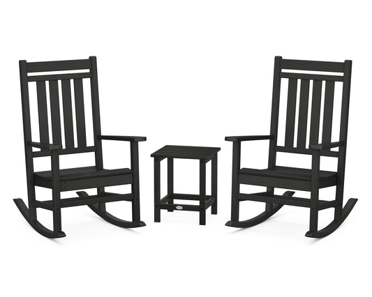 Estate 3-Piece Rocking Chair Set with Long Island 18" Side Table