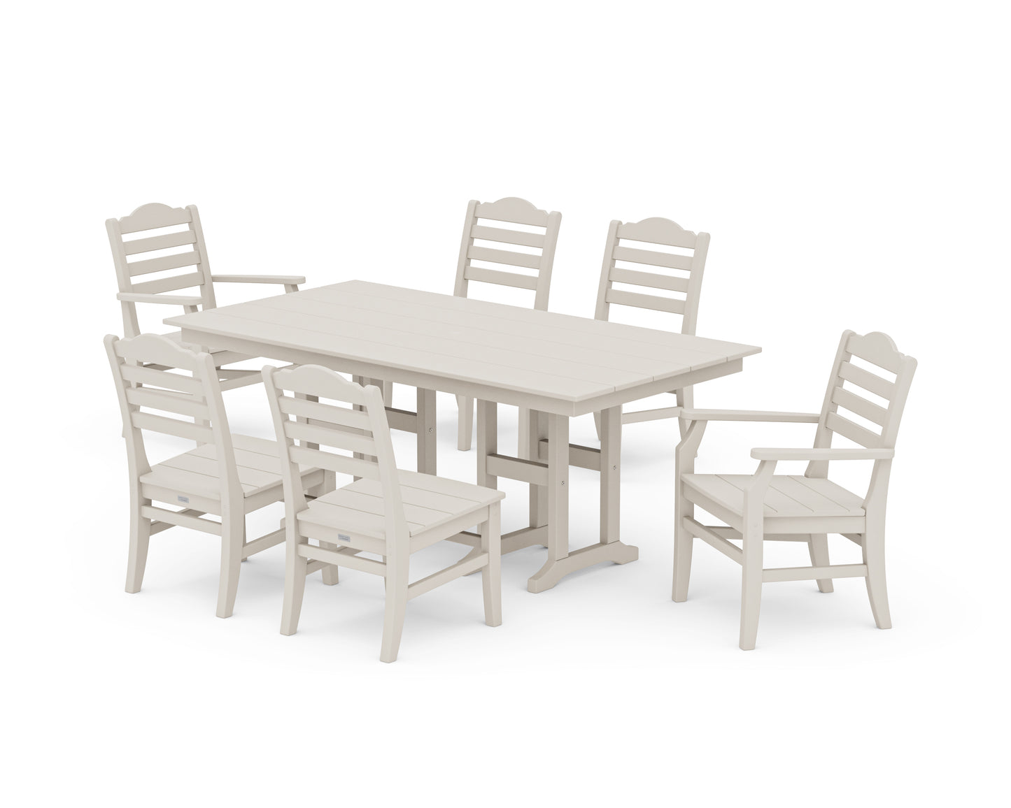 Savannah 7-Piece Farmhouse Dining Set