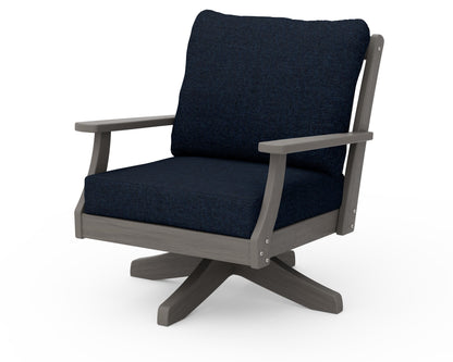 Braxton Deep Seating Swivel Chair