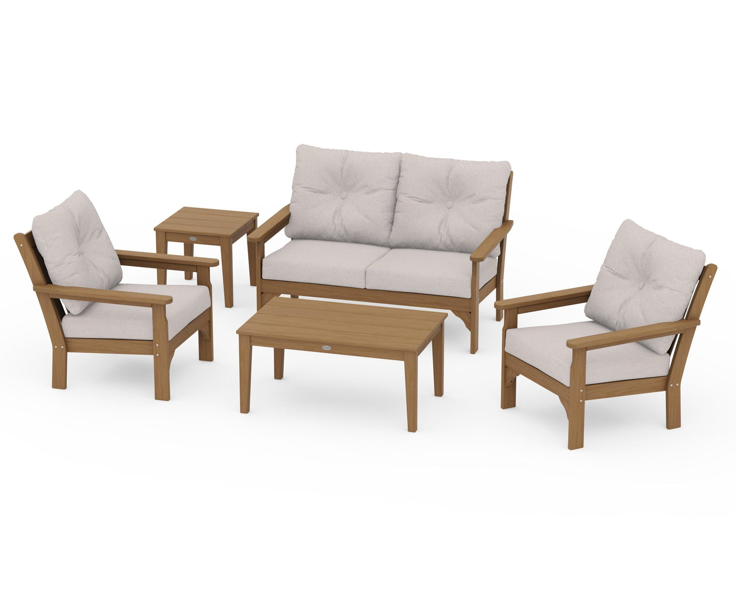 Vineyard 5-Piece Deep Seating Set