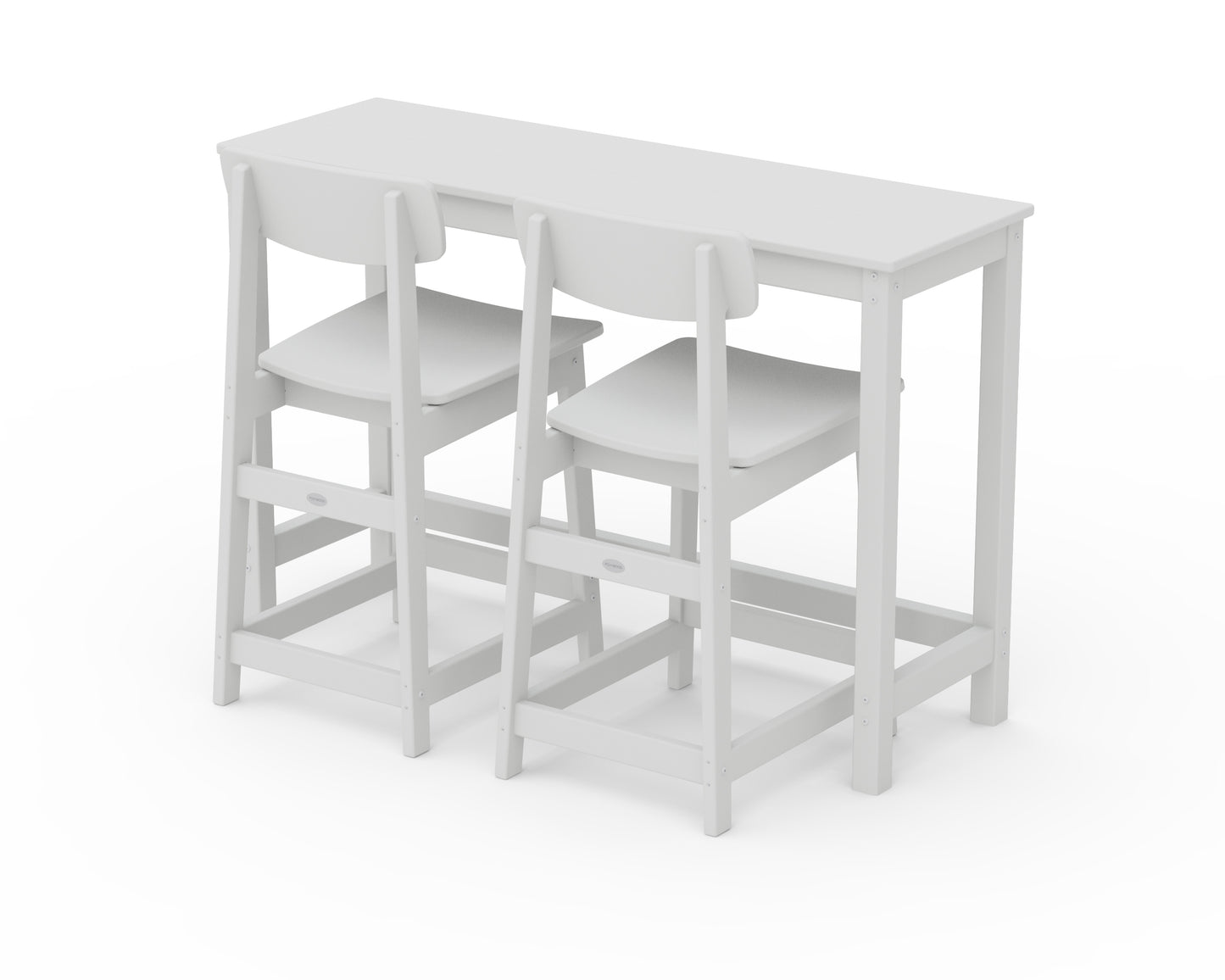 Modern Studio Urban Counter Chair 3-Piece Balcony Set