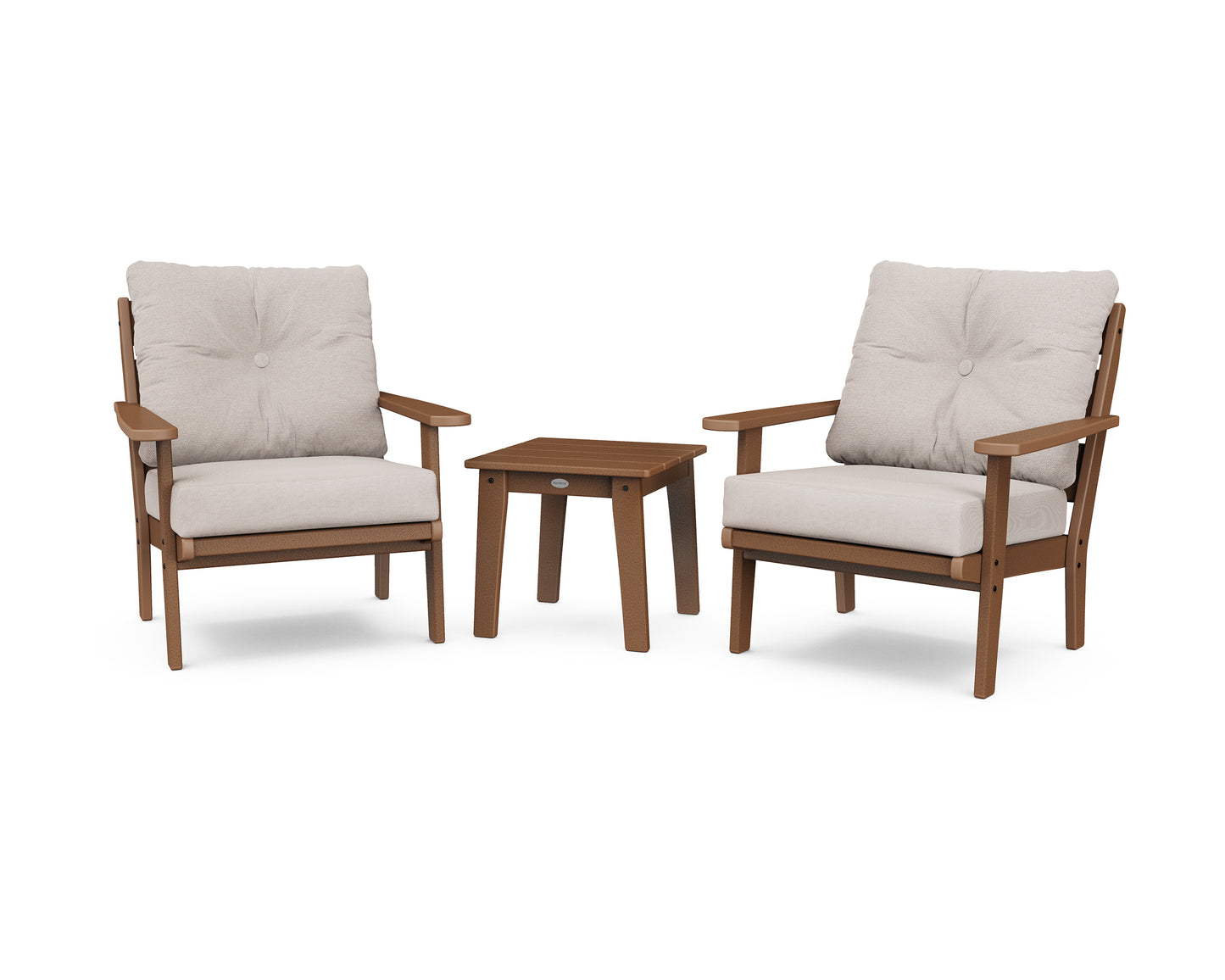 Lakeside 3-Piece Deep Seating Chair Set