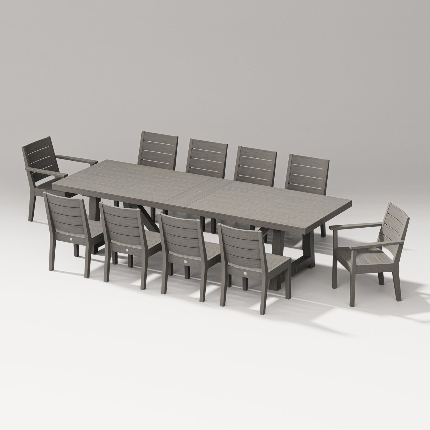 Latitude 11-Piece A-Frame Table Dining Set