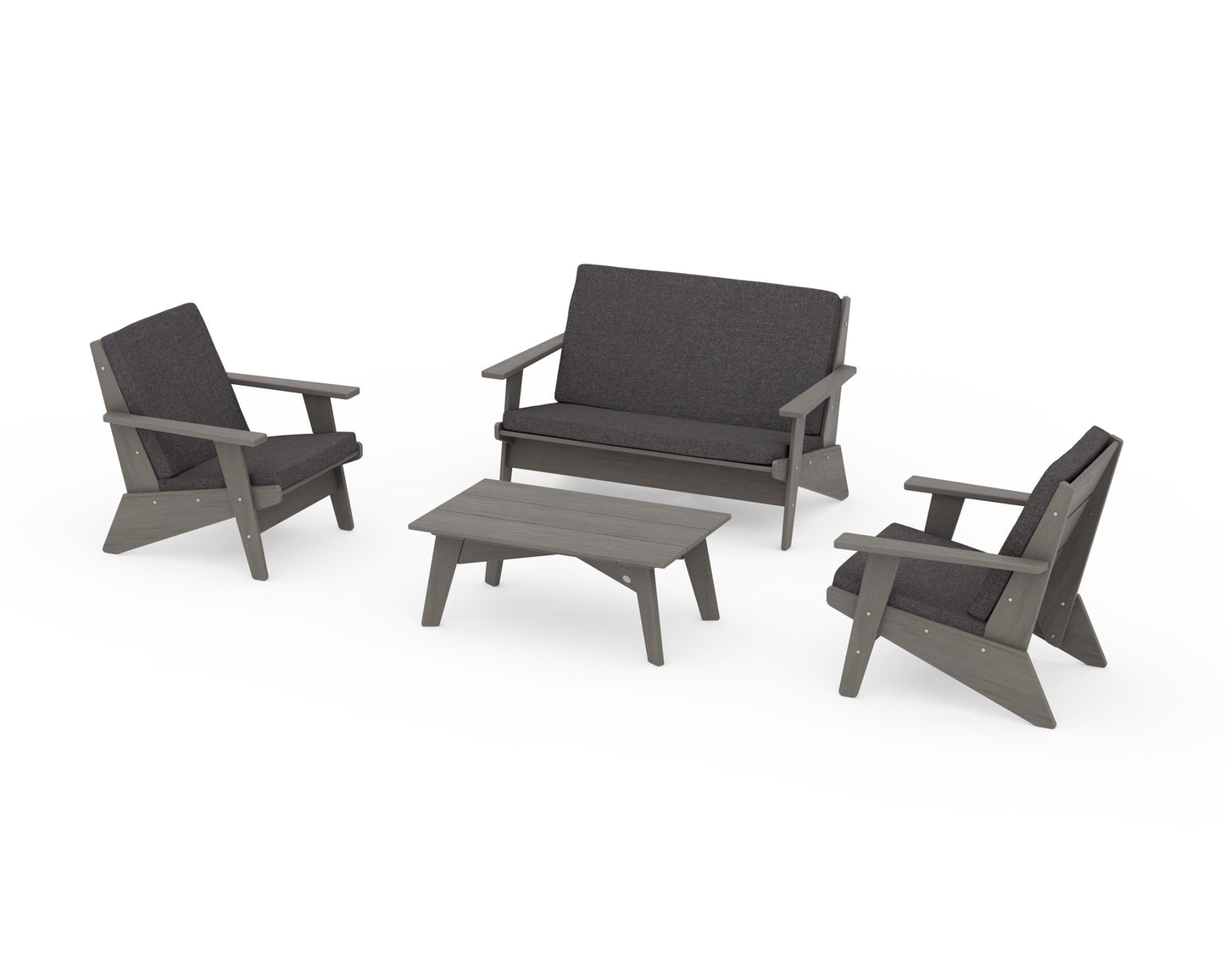 Riviera Modern Lounge 4-Piece Set