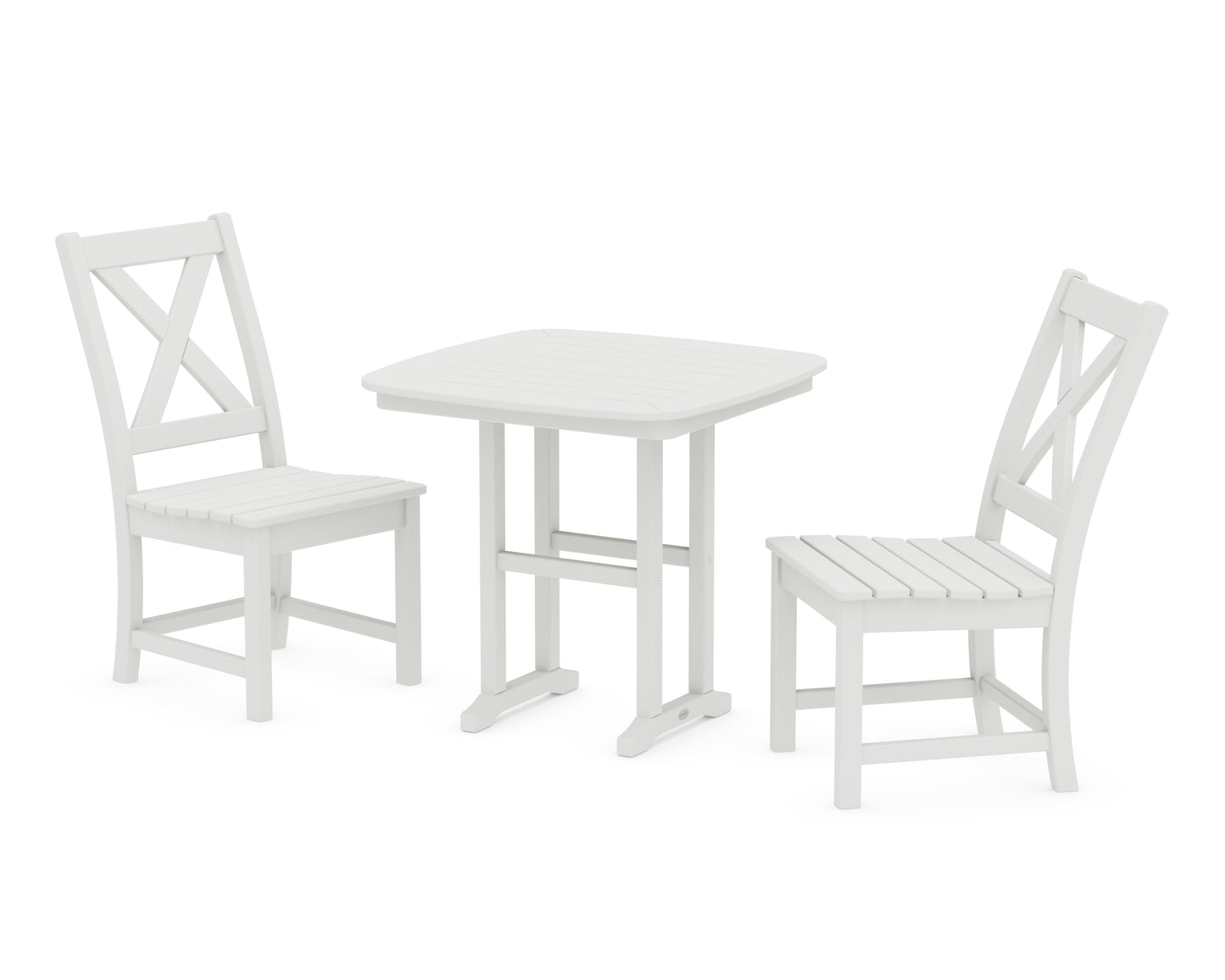 Braxton Side Chair 3-Piece Dining Set