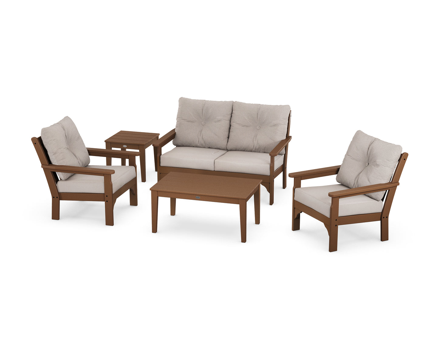 Vineyard 5-Piece Deep Seating Set