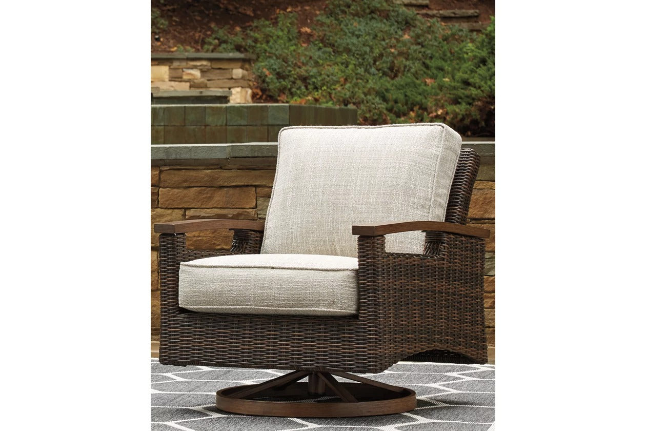 Paradise Trail Outdoor Swivel Lounge Chair