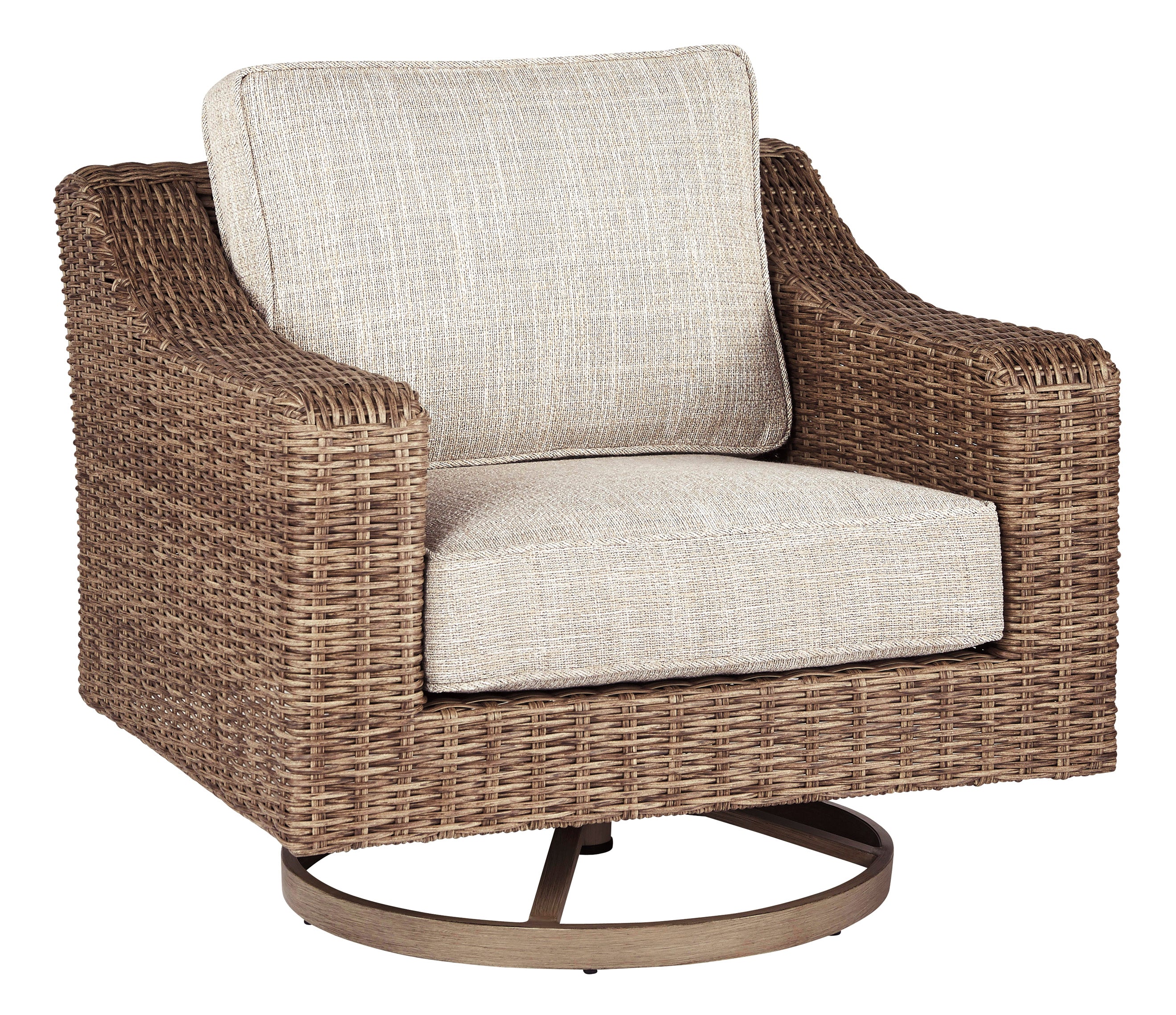 Donnalee bay outdoor swivel best sale lounge chair